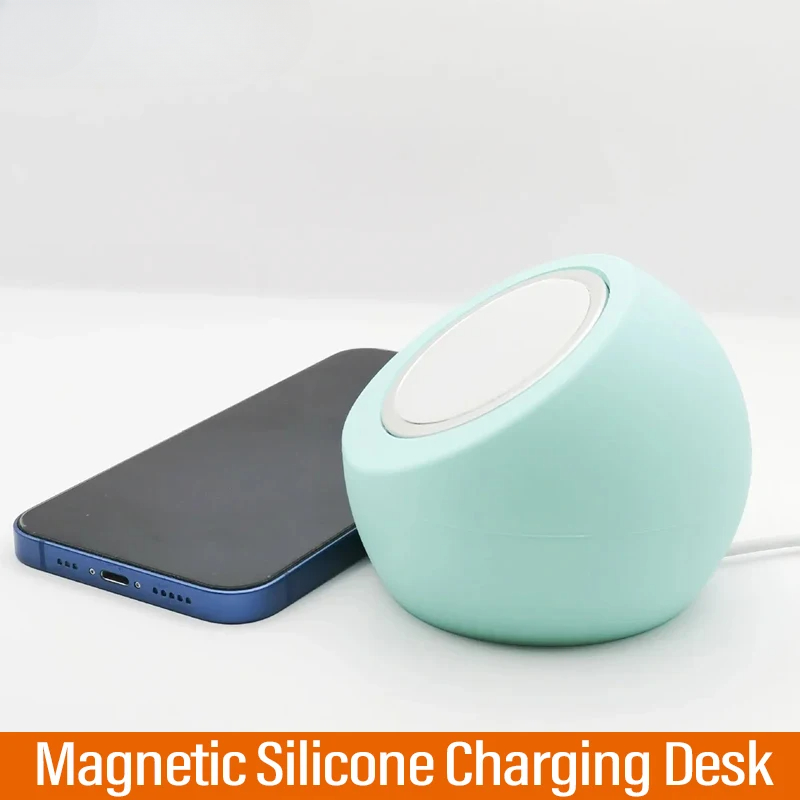 Desk Setup Apple - Magnetic Wireless Charging Desk Ball Shape