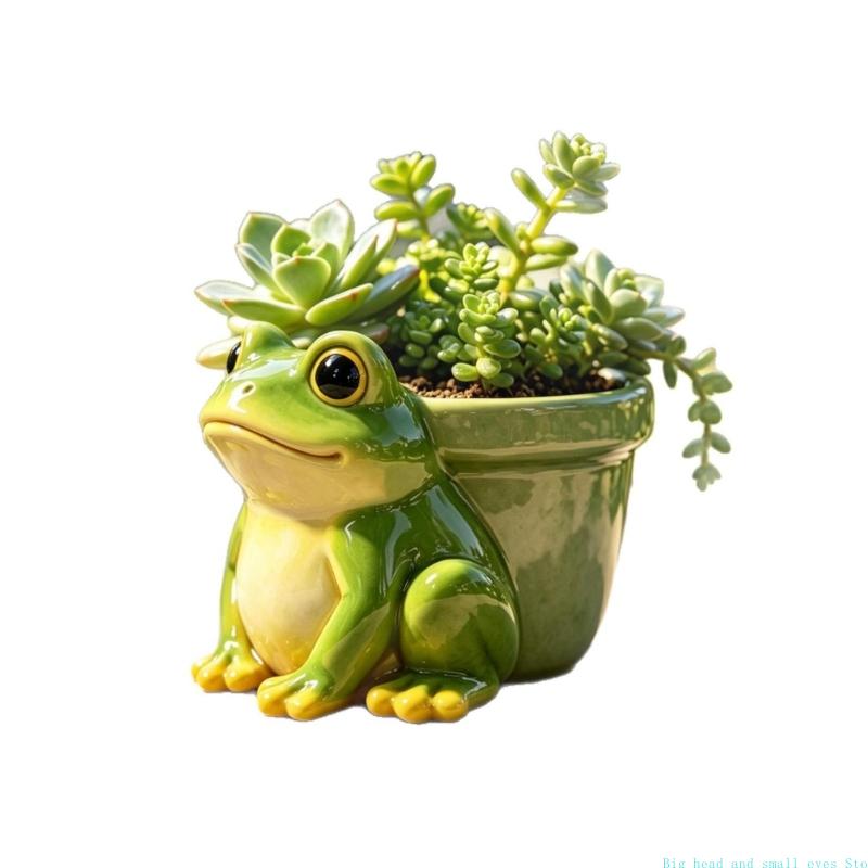 Plant Pot Small Desk - 581C Flower Pot Small Plant Holder