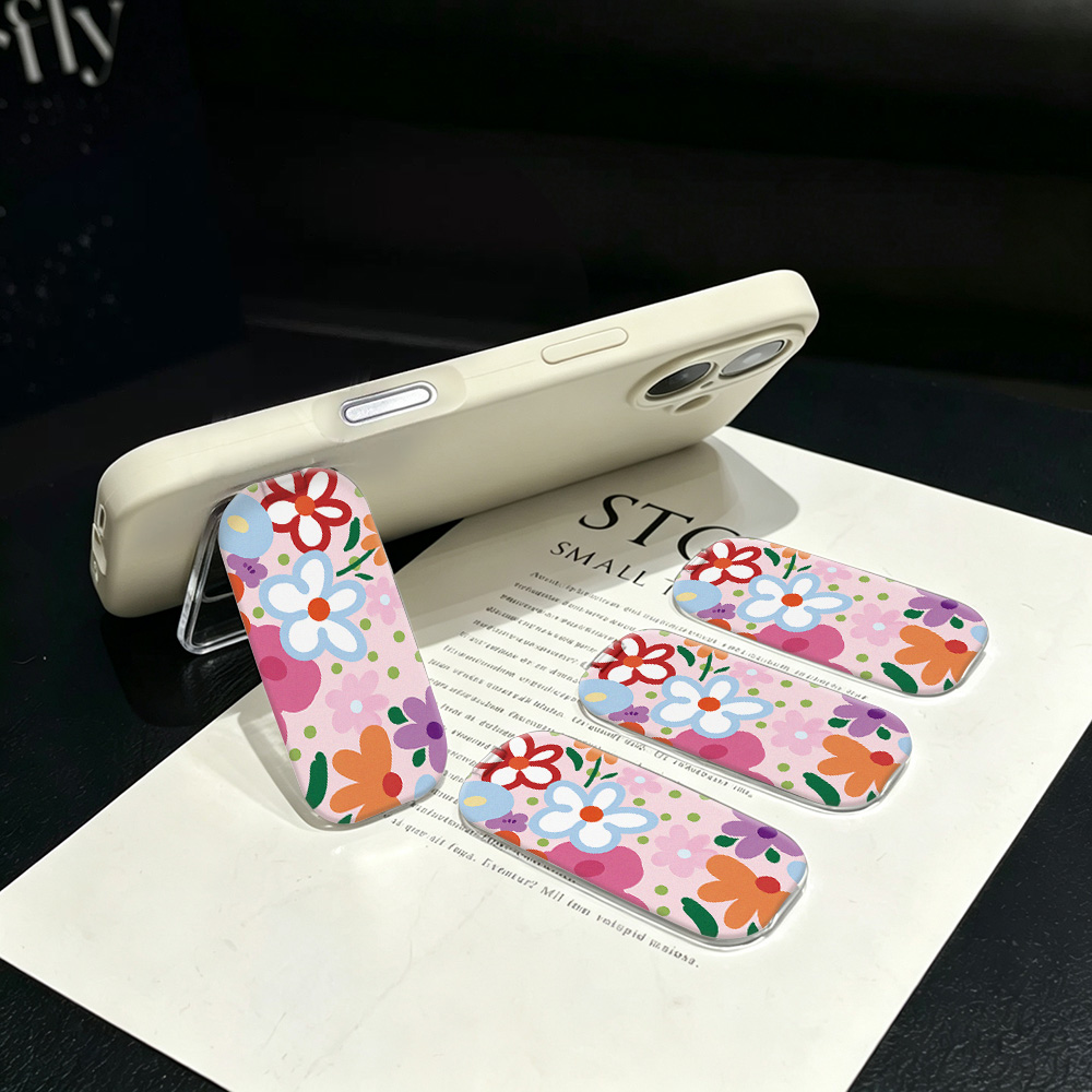 Desk Setup Apple - Makeup Mirror Phone Kickstand Cute Floral