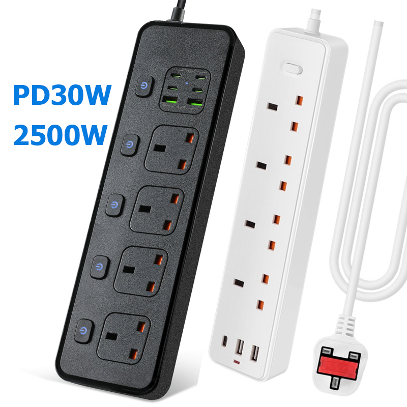 Power Strip Electric Socket UK - Power Strip Flat recension och pris
