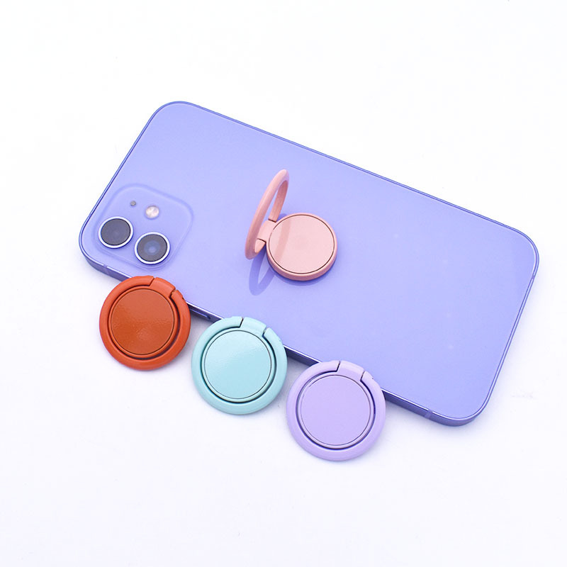 Ultra-Thin Round Phone Finger  - Desk Setup Apple recension och pris