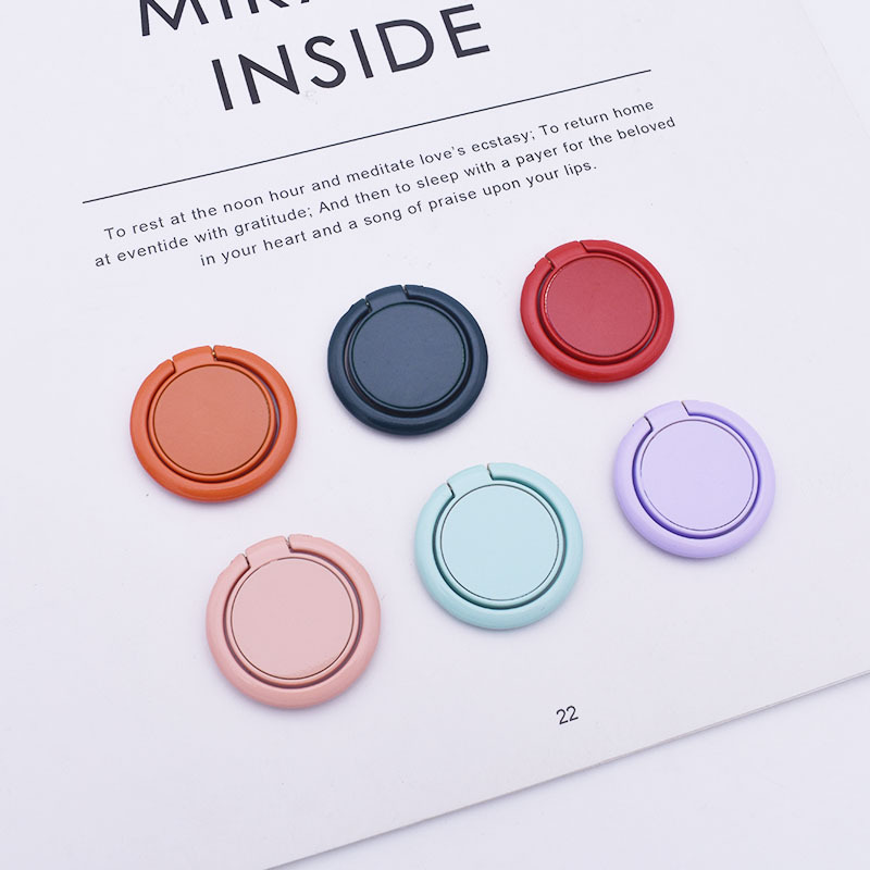 Ultra-Thin Round Phone Finger  - Desk Setup Apple recension och pris