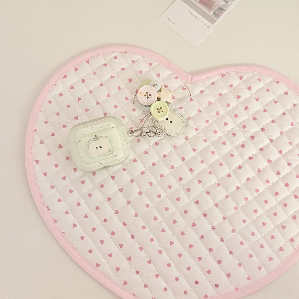 Y2k Pink Love Quilted Japanese - Desk Setup Japan recension och pris