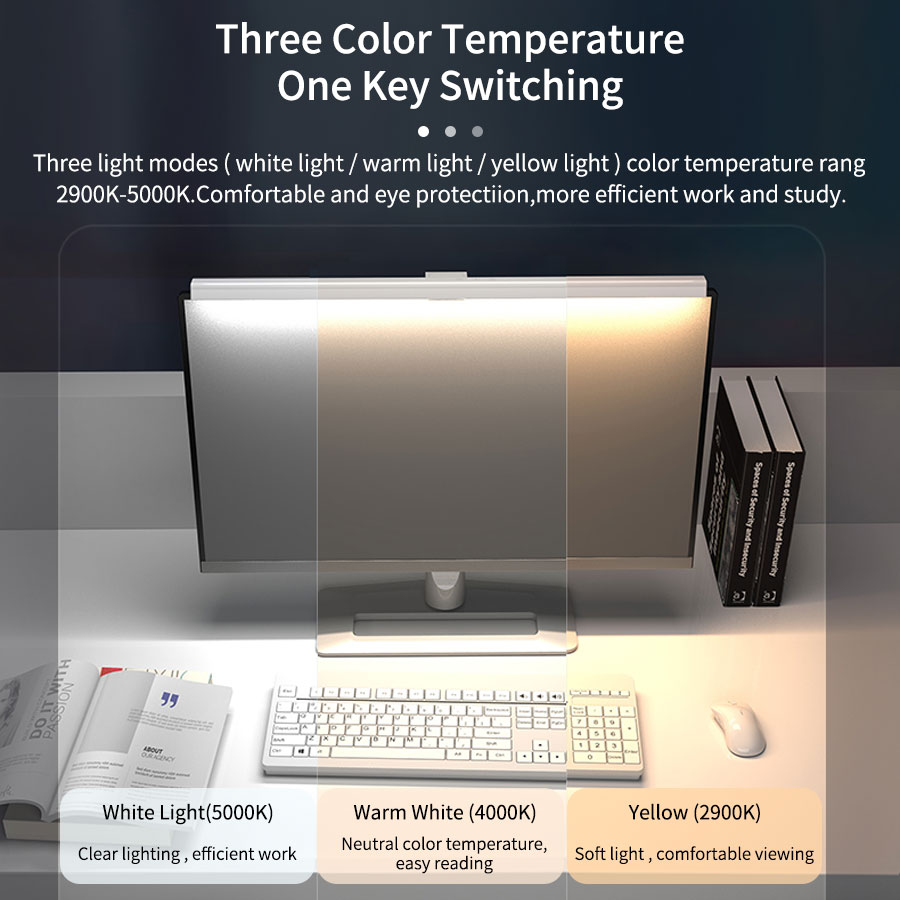 50cm LED Monitor Light Bar Scr - Desk Setup Computer recension och pris