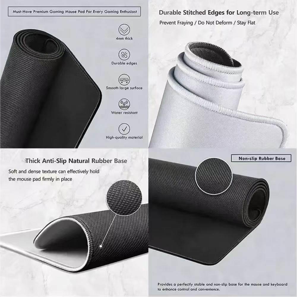 Elegant European Style Custom  - Rubber Mat Desk recension och pris