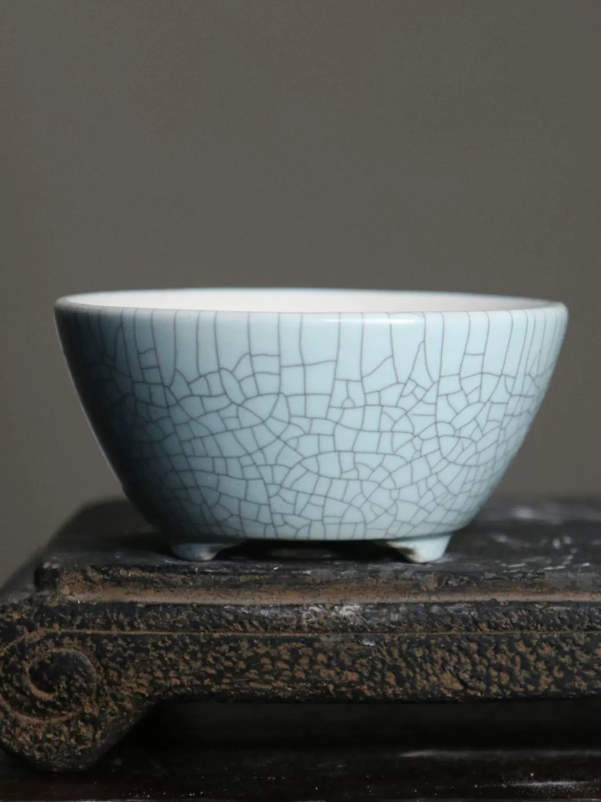 Porcelain Colorful Round Bonsa - Plant Pot Small Desk recension och pris