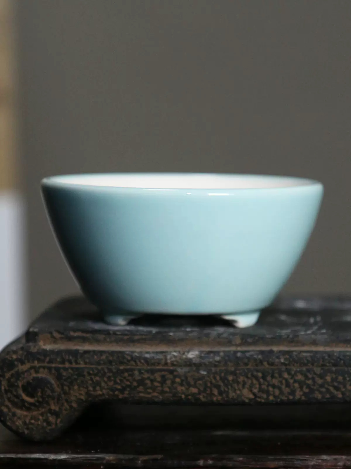 Porcelain Colorful Round Bonsa - Plant Pot Small Desk recension och pris