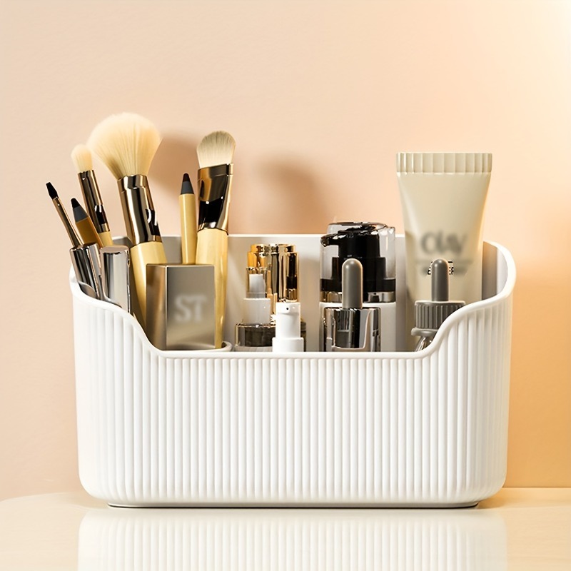 Multi-Functional Cosmetic Stor - Desk Setup Shelves recension och pris