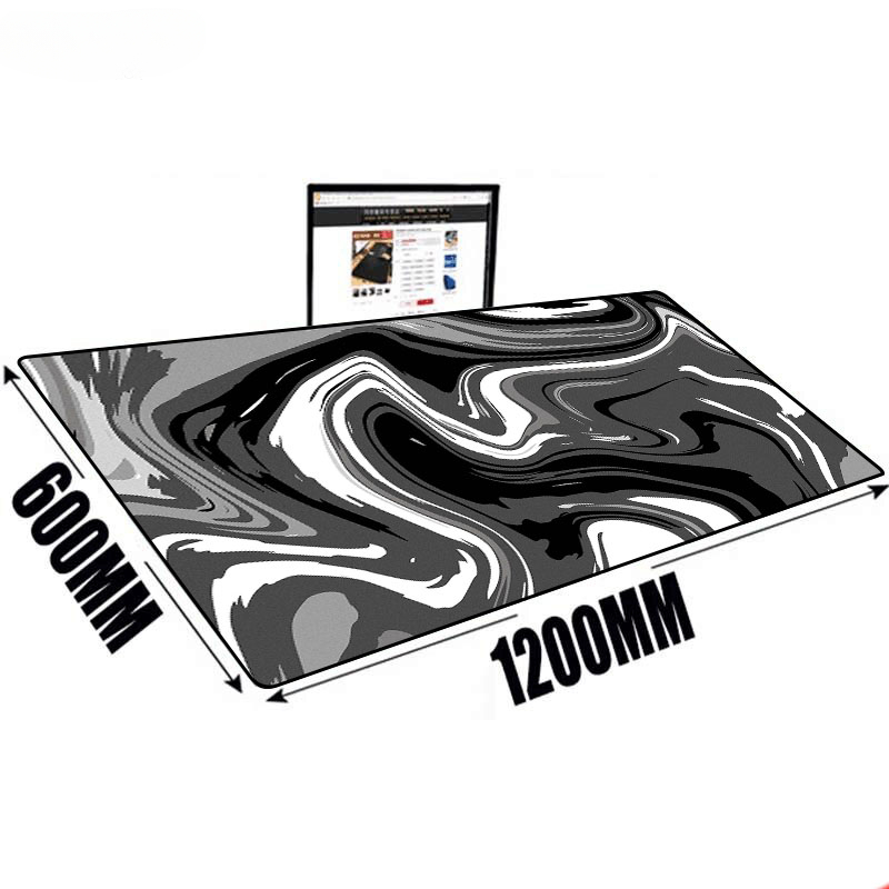Large Mat Mouse Pad Fluid Art  - Desk Setup Laptop And Pc recension och pris