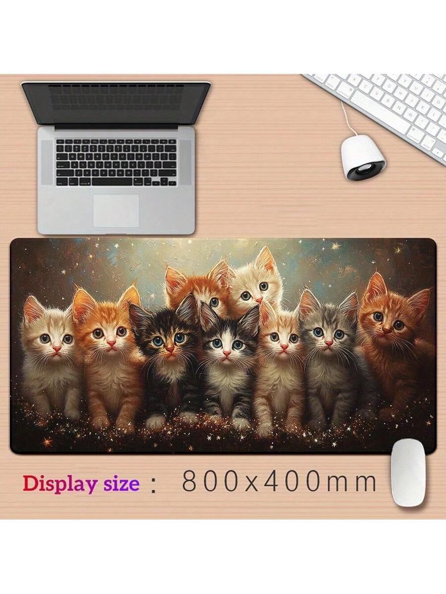 Cute Kitten Gaming Mouse Pad D - Desk Setup Laptop And Pc recension och pris