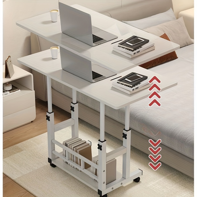 Multifunctional Folding Table  - Desk Setup Shelves recension och pris
