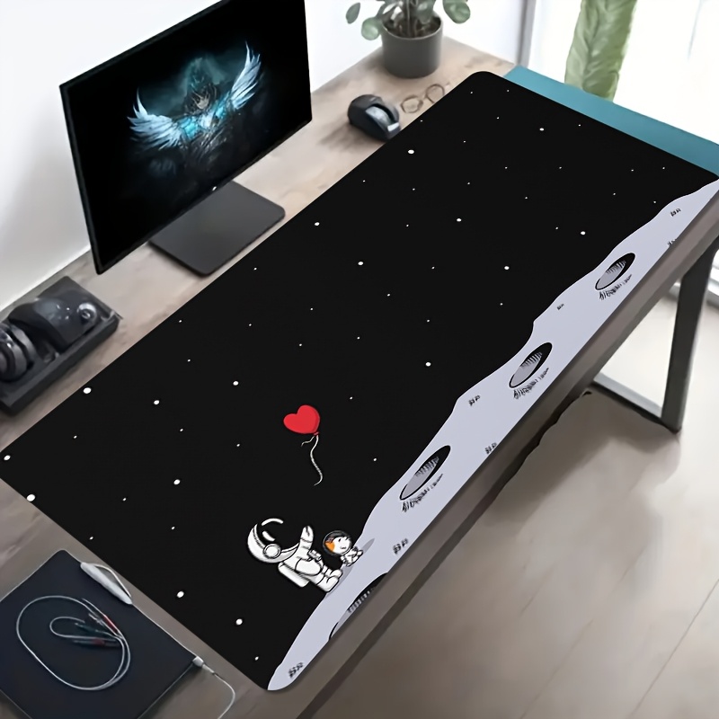 Astronaut Moon Space Oversized - Desk Setup Laptop And Pc recension och pris