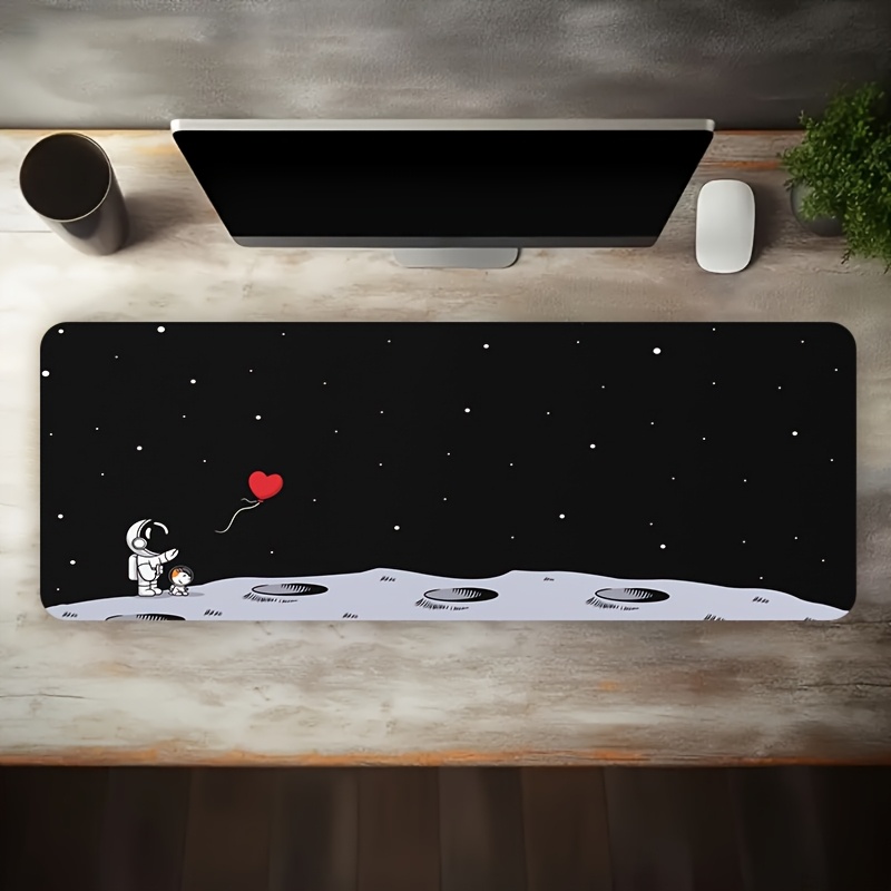 Astronaut Moon Space Oversized - Desk Setup Laptop And Pc recension och pris