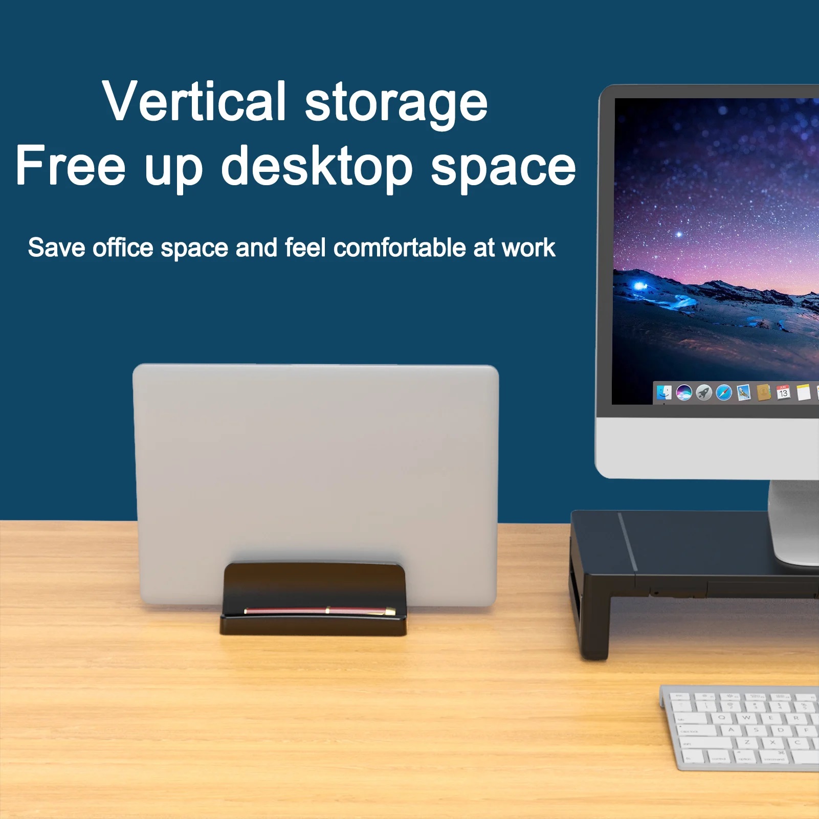 Laptop stand, vertical storage - Vertical Laptop Stand recension och pris