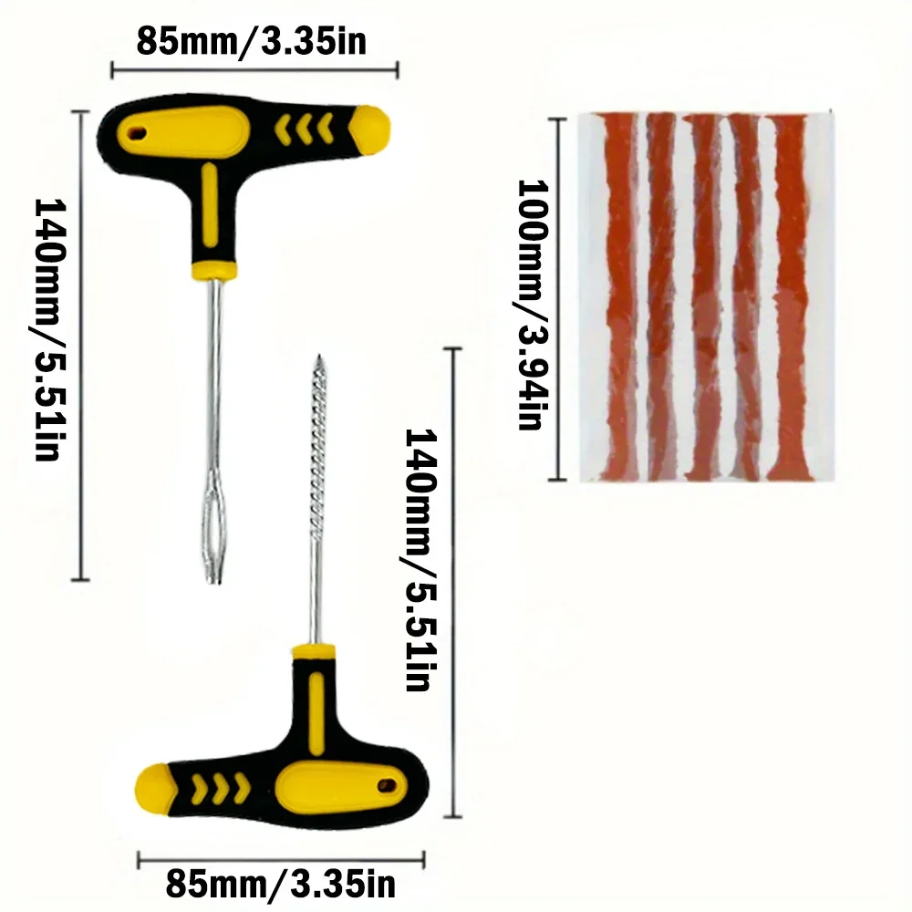 Universal Tubeless Tire Repair - Power Strip Flat recension och pris