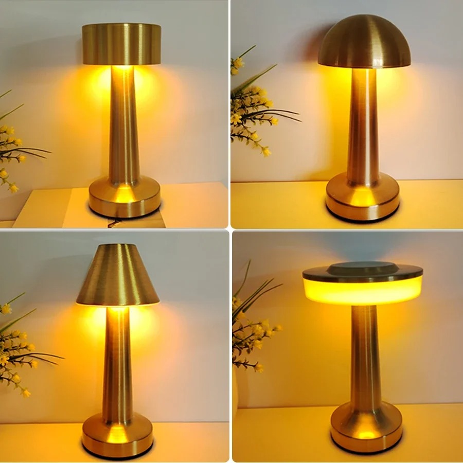 LED Touch Table Lamp Rechargea - Desk Setup Study recension och pris