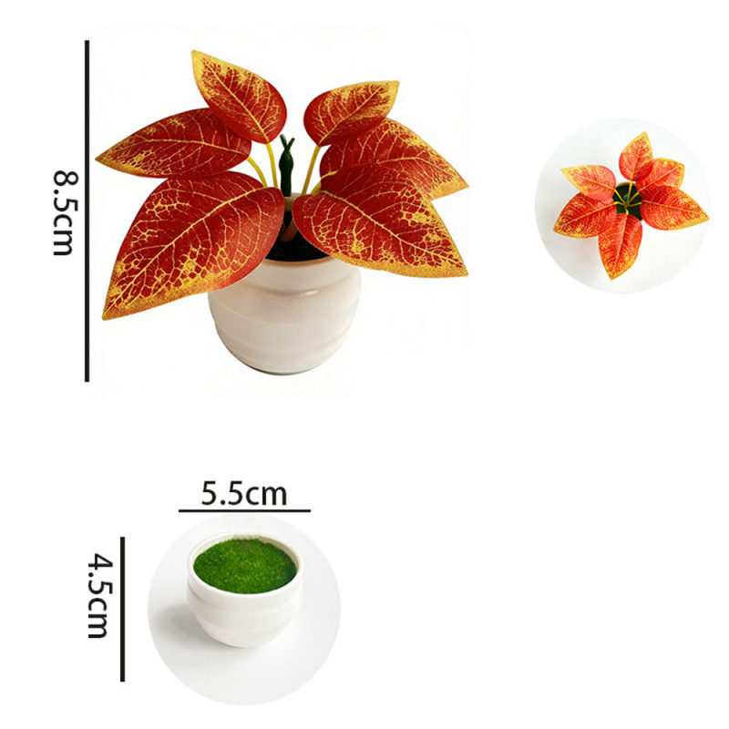 Artificial green plants in sma - Plant Pot Small Desk recension och pris