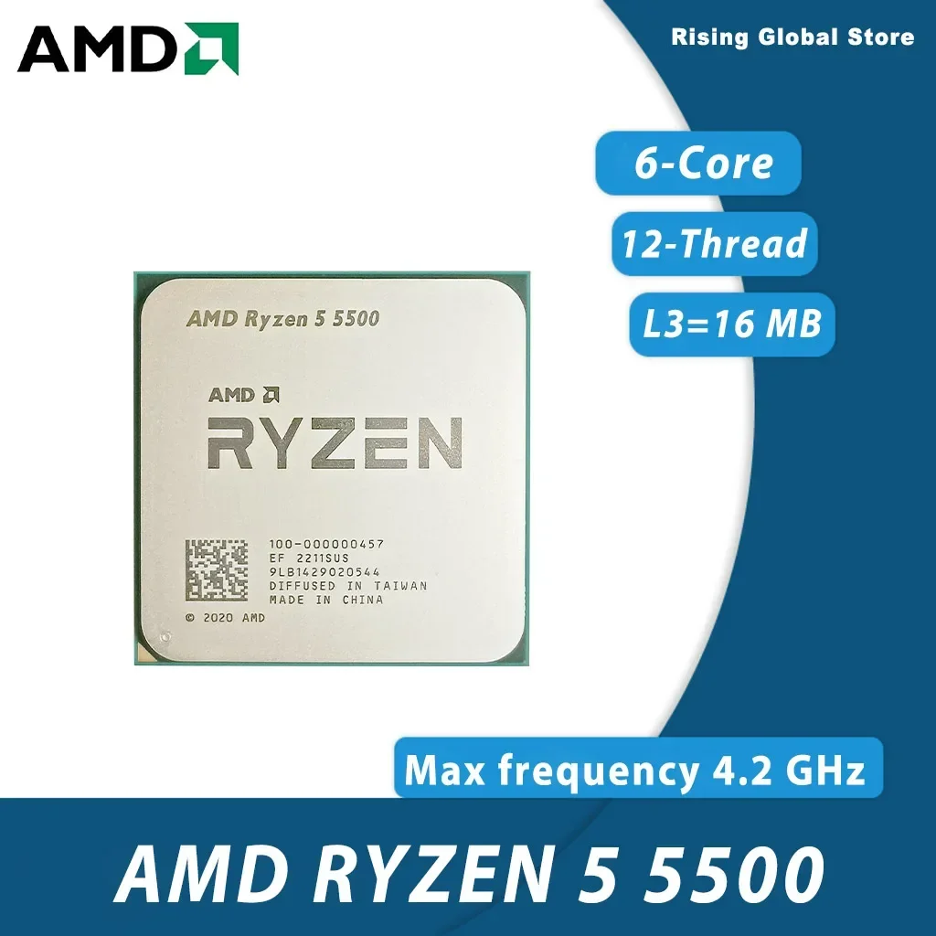 AMD Ryzen 5 5500 Entry Level Z - Amd Cpu Ryzen 5 recension och pris