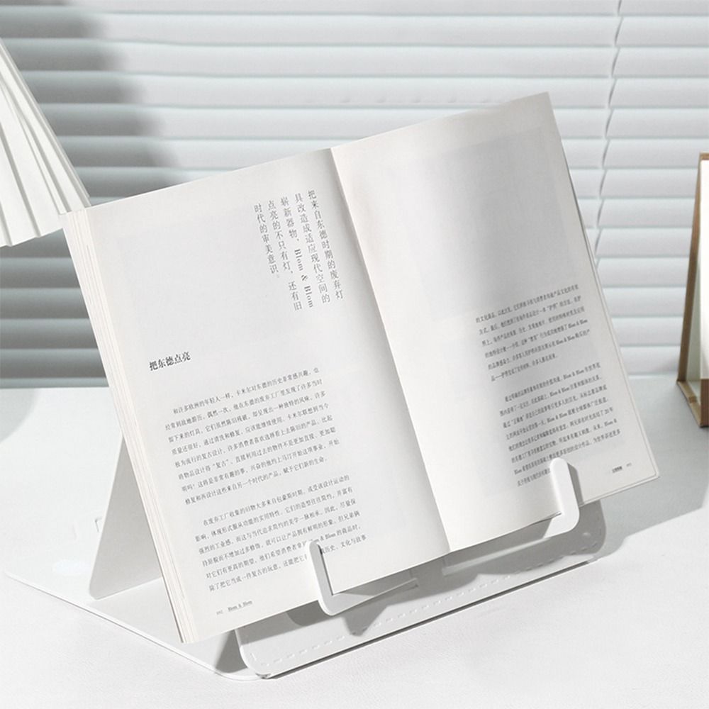 Simple Portable Reading Rack F - Desk Setup Shelves recension och pris