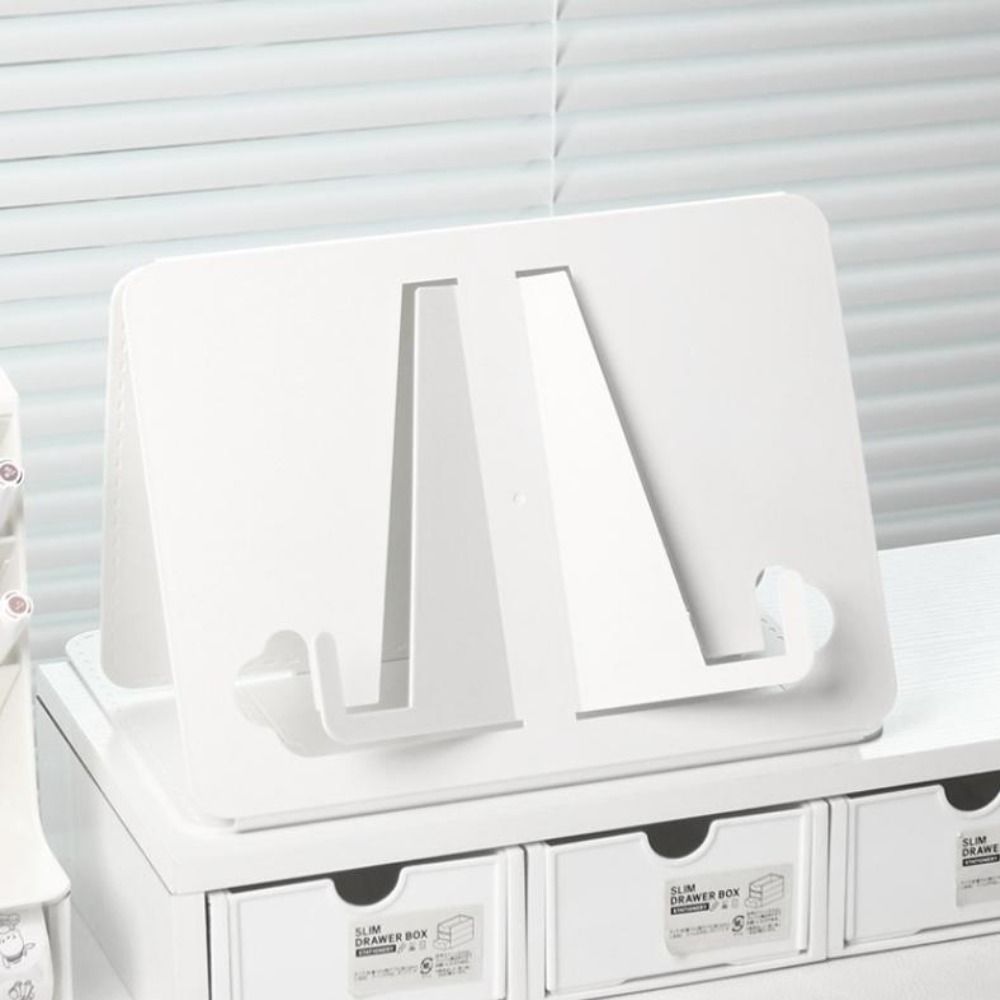 Simple Portable Reading Rack F - Desk Setup Shelves recension och pris