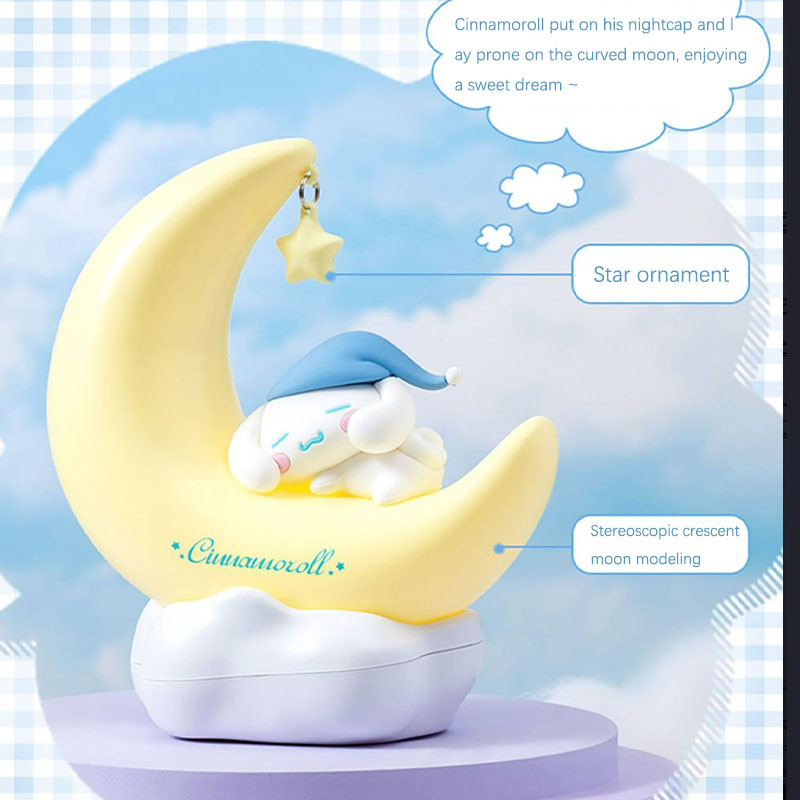 Cinnamoroll Moon Dream LED Nig - Desk Setup Shelves recension och pris