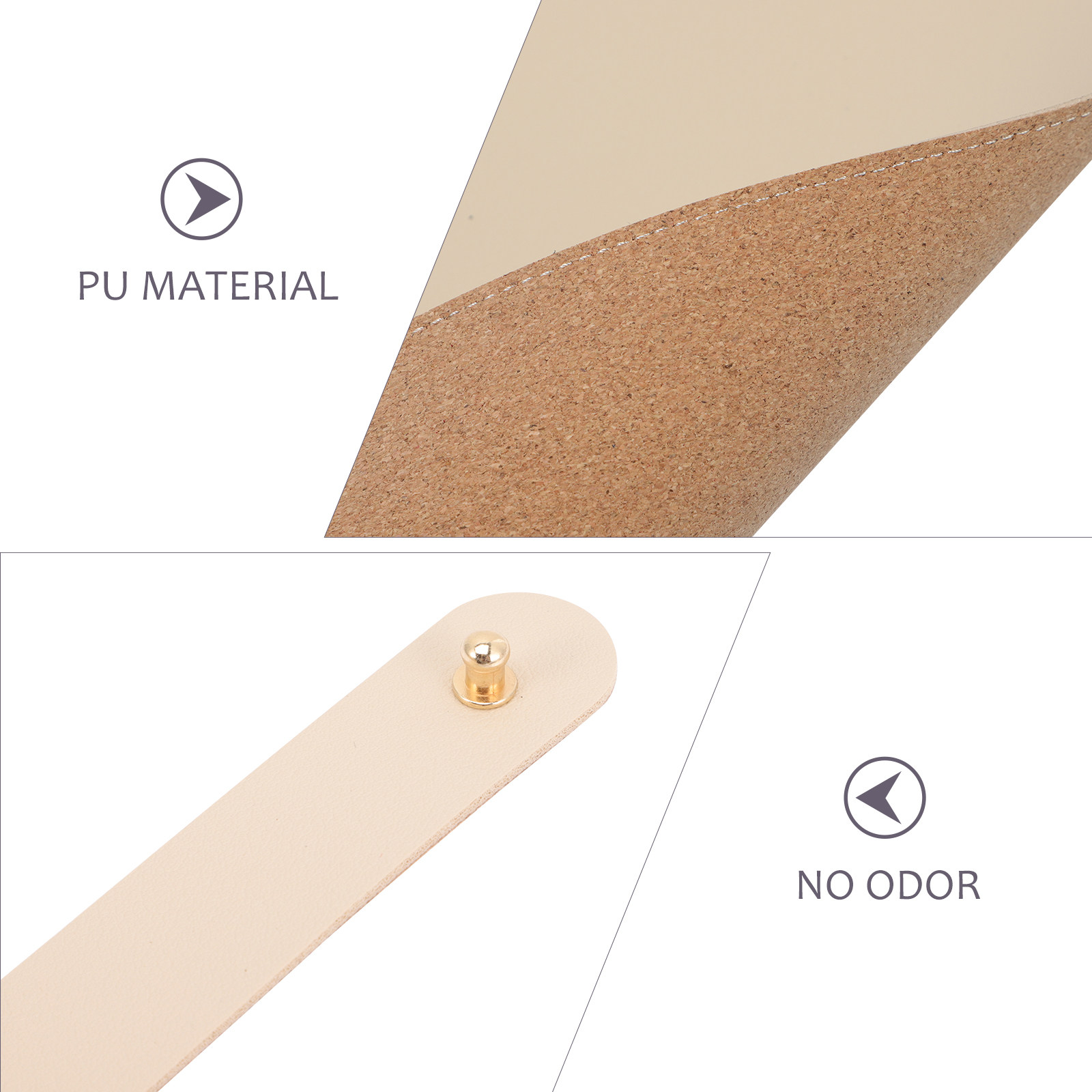Cork and PU Double Sided Mouse - Desk Setup Drawing recension och pris