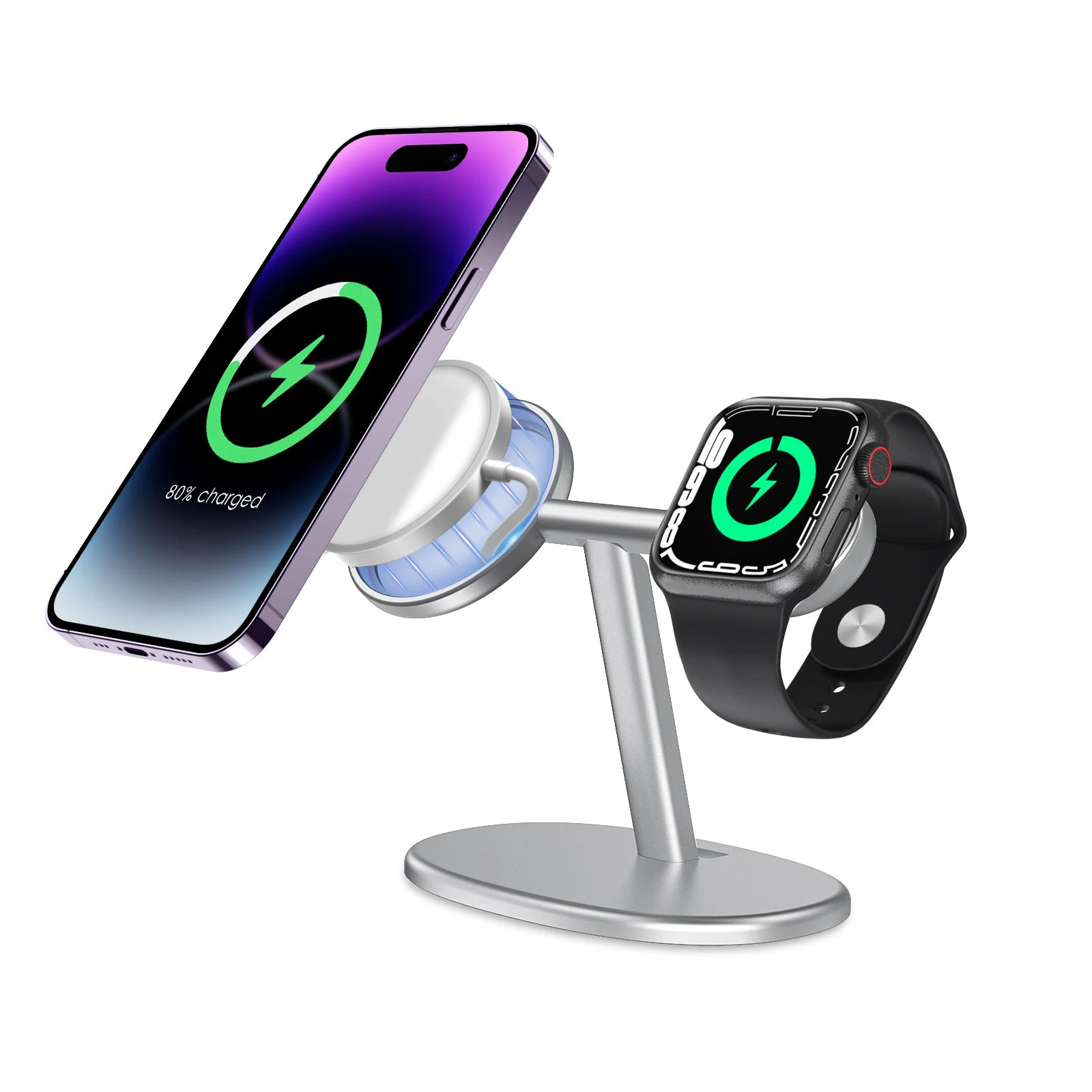 EWA 2-in-1 Desktop Phone Stand - Desk Setup Apple recension och pris