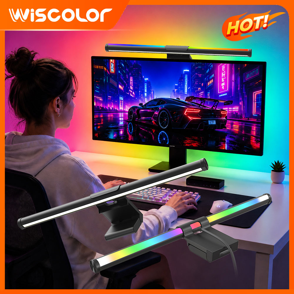 Wifi Lightbar Monitor Light Ba - Desk Setup Computer recension och pris