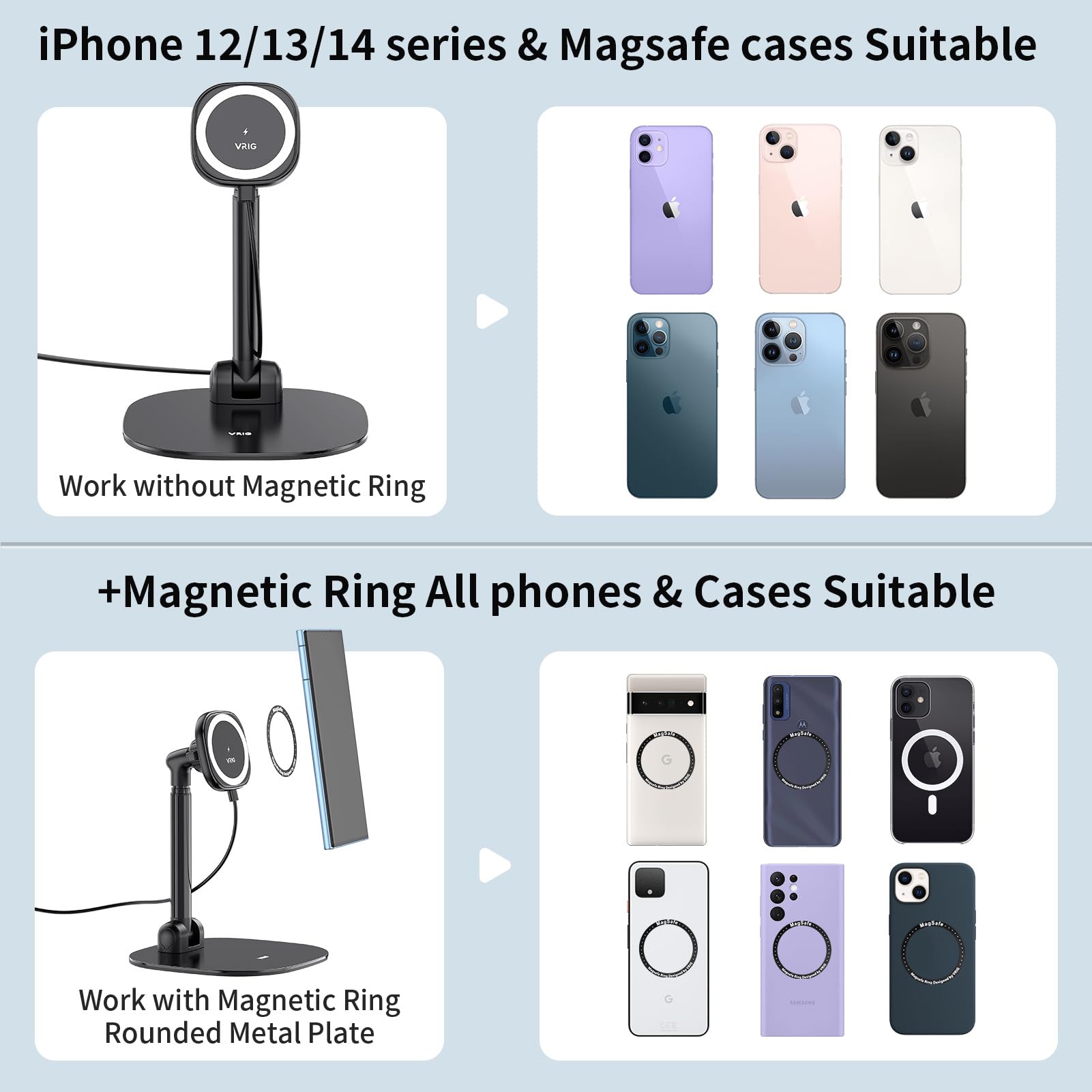 UURig VRig Desk Wireless Charg - Desk Setup Apple recension och pris