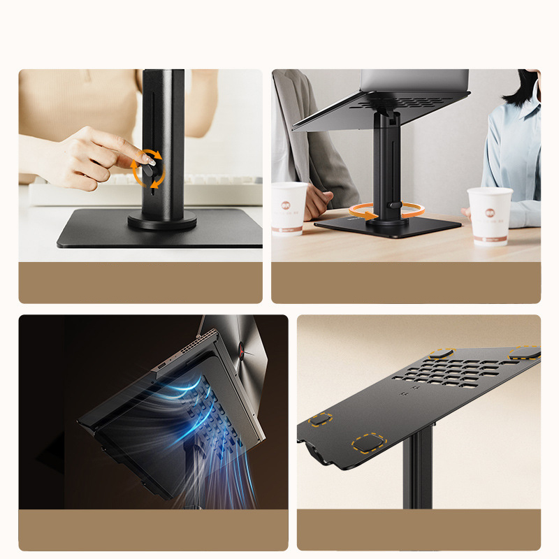 Laptop Stand 360-Degree Rotata - Vertical Laptop Stand recension och pris