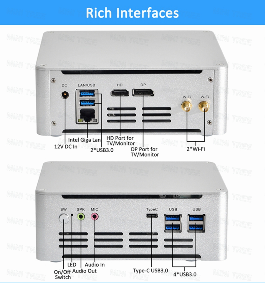 Win11 Mini PC Cube 13Th Gen Co - Intel Cpu Core I5 recension och pris