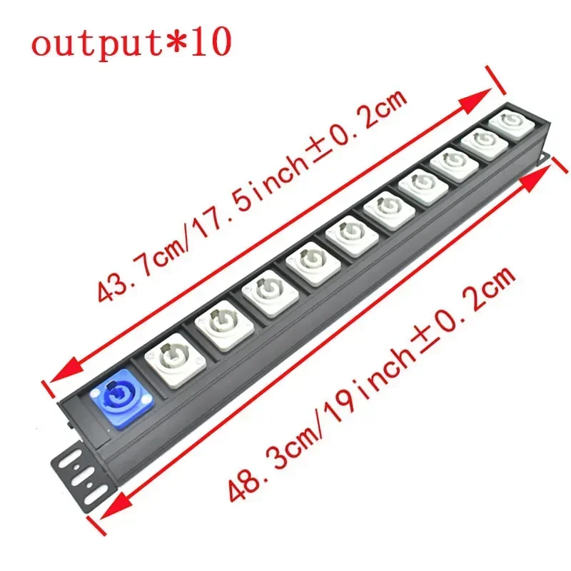 NAC3MPA NAC3MPB C Stage Light  - Power Strip Flat recension och pris