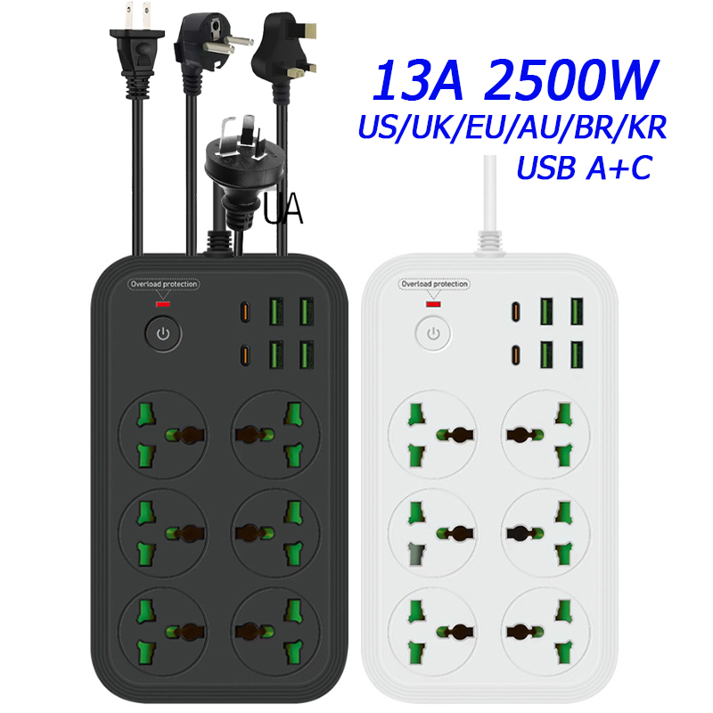 13A Universal Power Strip Sock - Power Strip Flat recension och pris