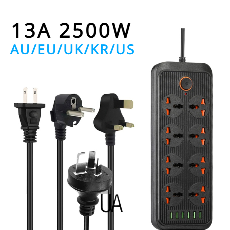 13A Universal Power Strip Sock - Power Strip Flat recension och pris