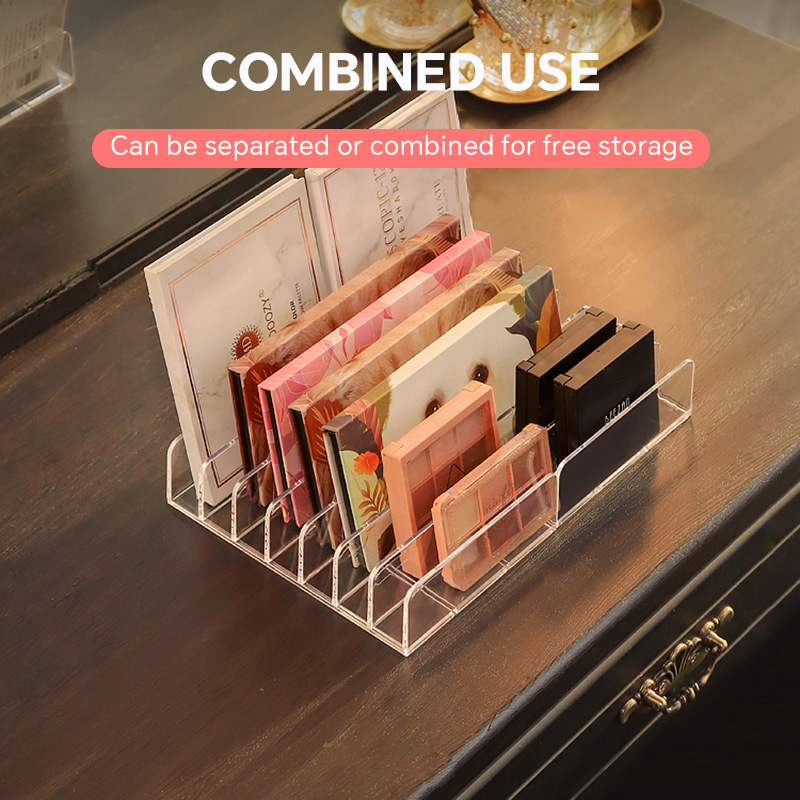 7 Grids Acrylic Table Cosmetic - Desk Setup Shelves recension och pris