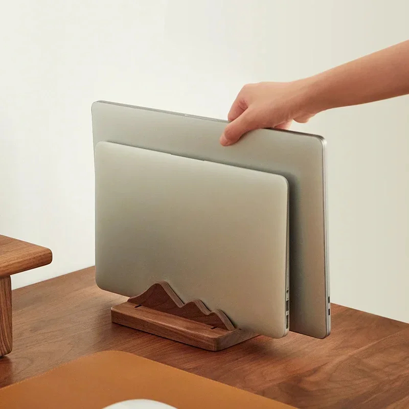 Custom Wooden Laptop Stand Ver - Vertical Laptop Stand recension och pris