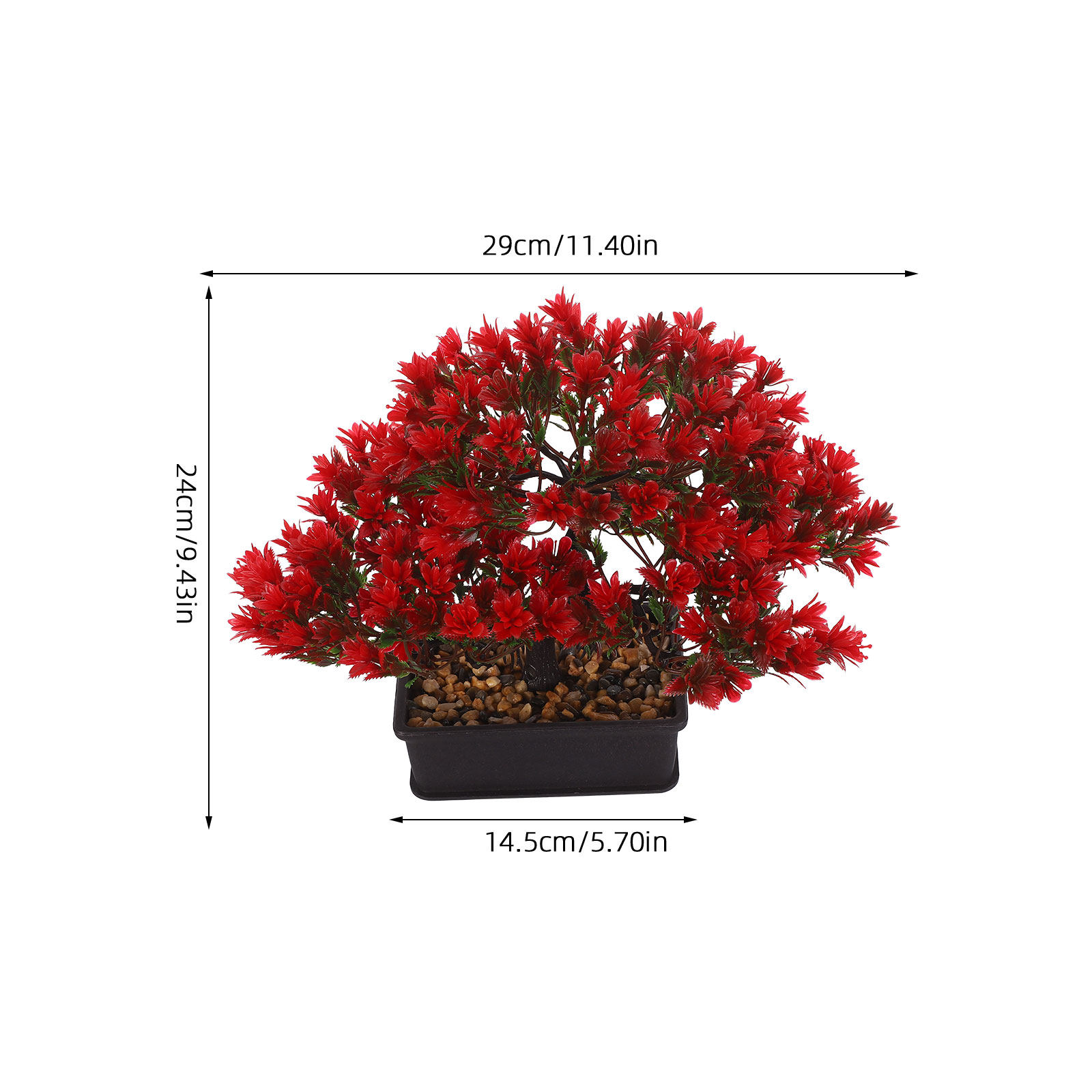 Artificial Bonsai Tree Small R - Plant Pot Small Desk recension och pris