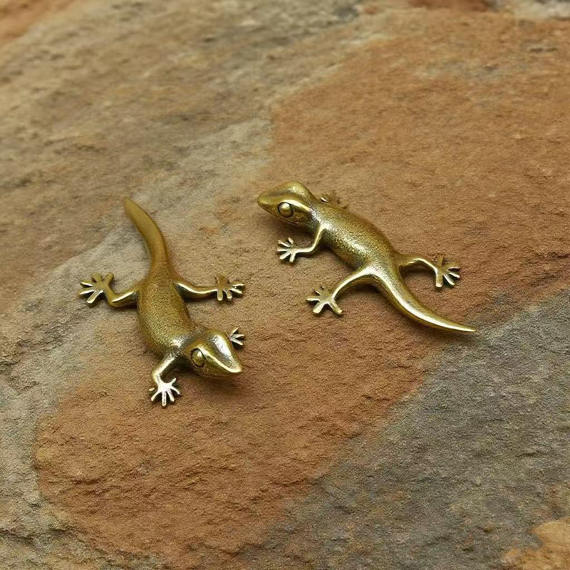 Handmade Bronze Retro Gecko Li - Desk Setup Retro recension och pris