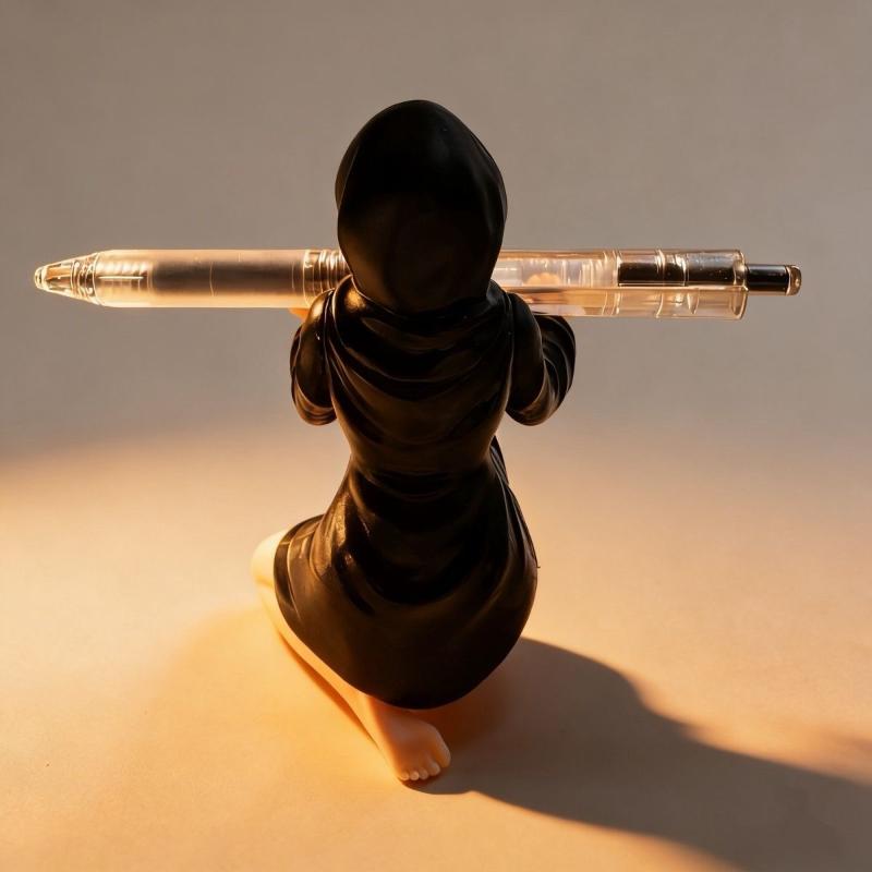 Black Robe Gothic Pen Holder C - Desk Setup Study recension och pris