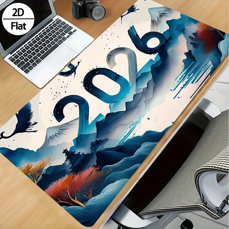2026 New Year Ink Painting 2D  - Rubber Mat Desk recension och pris