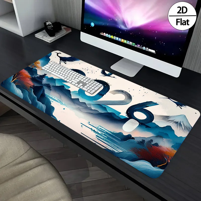 2026 New Year Ink Painting 2D  - Rubber Mat Desk recension och pris