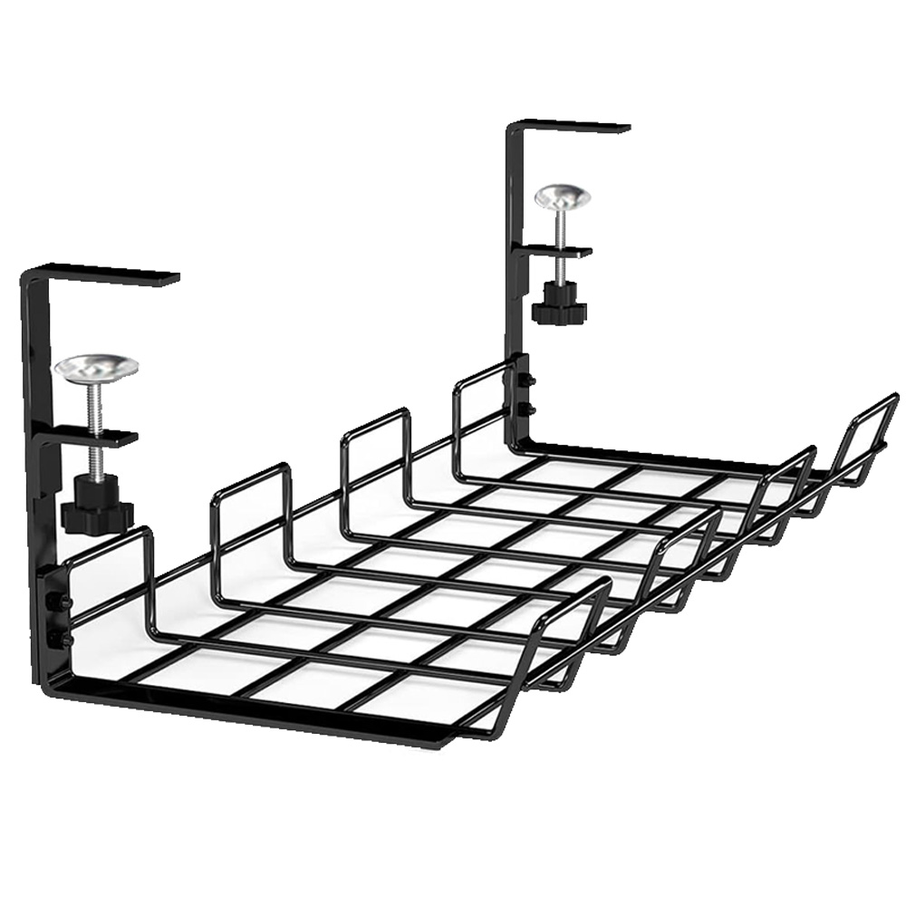 Cable Management Box Under Des - Desk Setup Shelves recension och pris