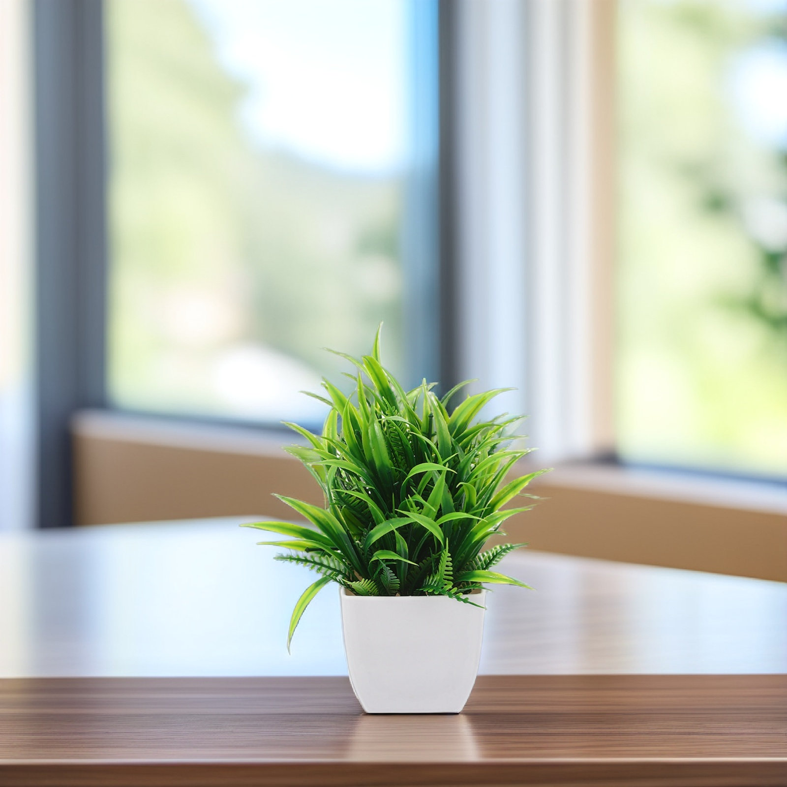 3Pcs Small Artificial Potted P - Plant Pot Small Desk recension och pris