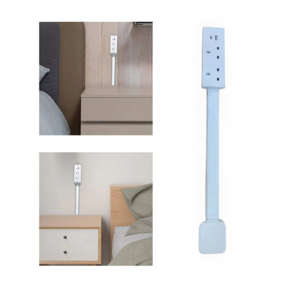 Rotates 180° Electrical Outlet - Power Strip Flat recension och pris