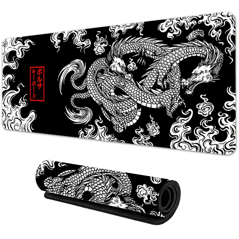 Japanese Dragon Large Gaming M - Desk Setup Japan recension och pris