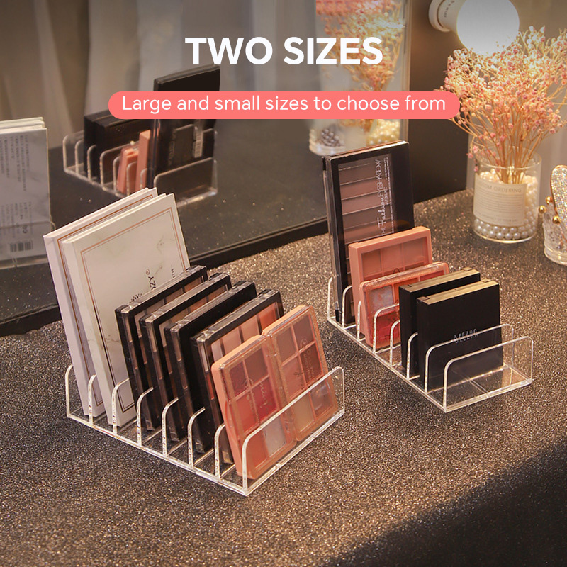 7-Compartment  Makeup Organize - Desk Setup Shelves recension och pris